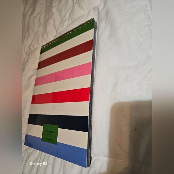 Kate Spade New York Large College Ruled Notebook, Top Spiral Notebook  160 Pages - Picture 3 of 9